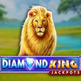 Diamond King Jackpots slot visual from SpinPlay Games available on wonaco-hu.com