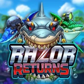 Razor Returns logo by Push Gaming Wonaco Casino